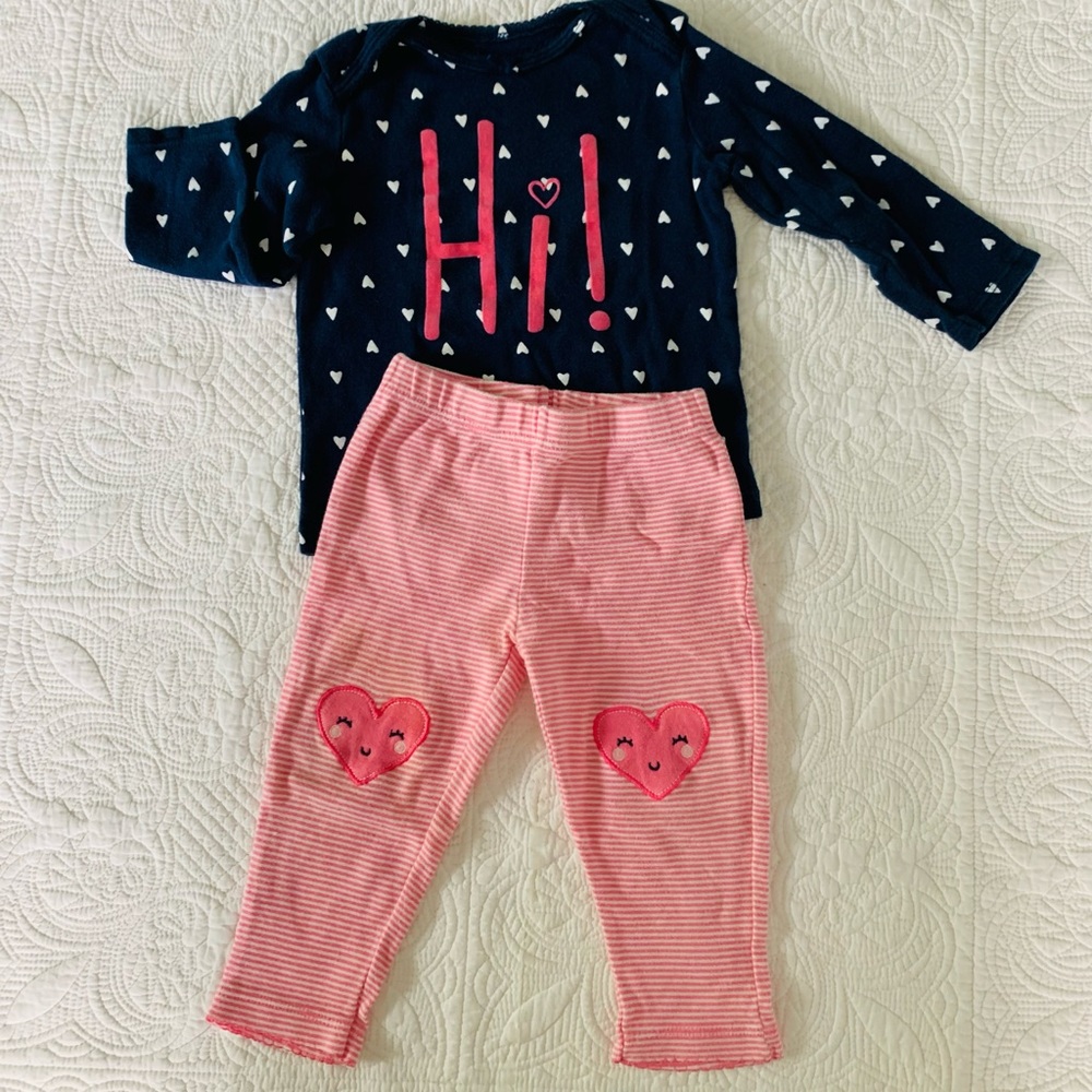 Carter’s Heart Outfit